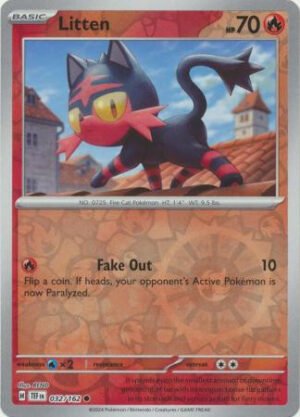 SV Temporal Forces 032/162 Litten (Reverse Holo)