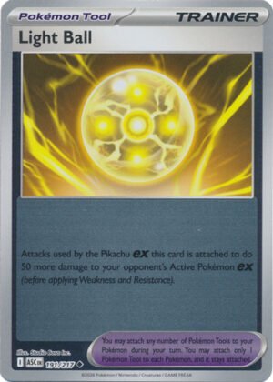 ME Ascended Heroes 191/217 Light Ball (Reverse Holo)