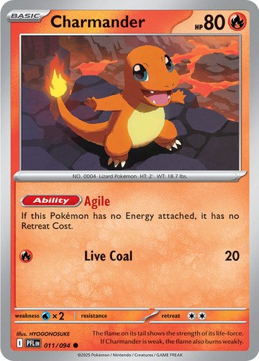 ME Phantasmal Flames 011/094 Charmander