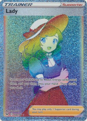 SWSH Lost Origin 208/196 Lady (Rainbow Rare)