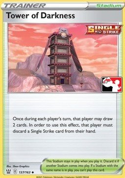 Battle Styles 137/163 Tower of Darkness (Prize Pack League Promo Non-Holo)