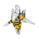 Pokemon Mega Beedrill Pin Badge