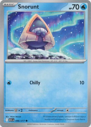 ME Ascended Heroes 046/217 Snorunt