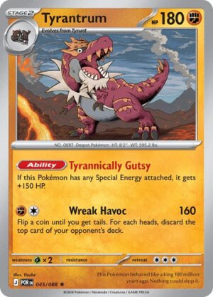 ME Perfect Order 045/088 Tyrantrum (Non-Holo)