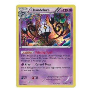 XY Phantom Forces 43/119 Chandelure (Cosmo Holo)