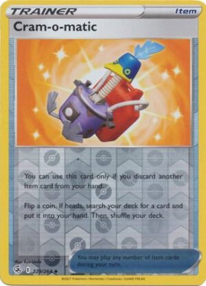 Fusion Strike 229/264 Cram-o-matic (Reverse Holo)