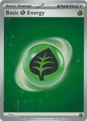 Scarlet & Violet SVE EN01 Basic Grass Energy (Cosmo Holo)