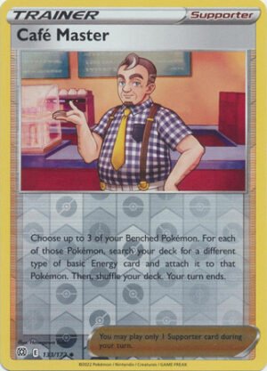 Brilliant Stars 133/172 Café Master (Reverse Holo)