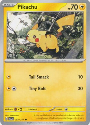 ME Ascended Heroes 055/217 Pikachu