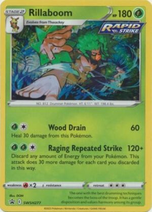Sword & Shield Promo SWSH277 Rillaboom