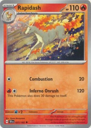 SV Temporal Forces 027/162 Rapidash
