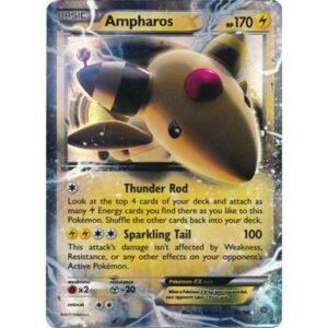 XY Ancient Origins 027/98 Ampharos EX (Half Art)