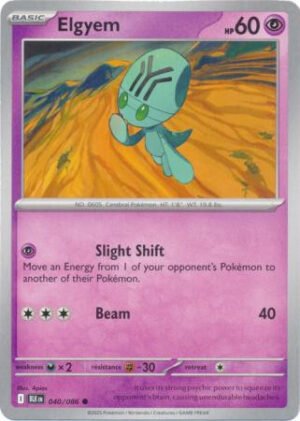 SV Black Bolt 040/086 Elgyem