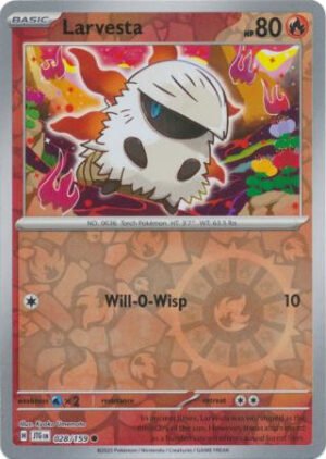 SV Journey Together 028/159 Larvesta (Reverse Holo)
