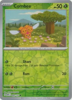 SV Obsidian Flames 008/197 Combee (Reverse Holo)