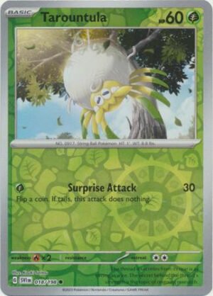 Scarlet & Violet (Base Set) 018/198 Tarountula (Reverse Holo)
