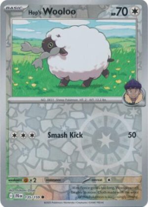 SV Journey Together 135/159 Hop's Wooloo (Reverse Holo)