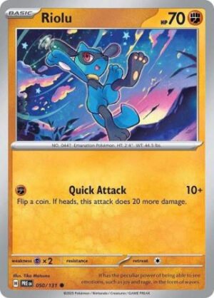 SV Prismatic Evolutions 050/131 Riolu