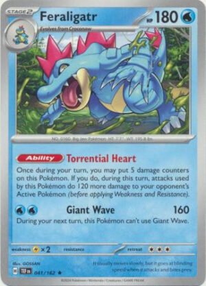 SV Temporal Forces 041/162 Feraligatr (Non-Holo)
