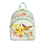 Pokemon: Pikachu & Eevee Floral Backpack