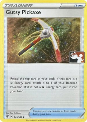 Astral Radiance 145/189 Gutsy Pickaxe (Prize Pack League Promo Cosmo Holo)