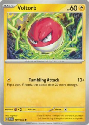 Scarlet & Violet 151 100/165 Voltorb