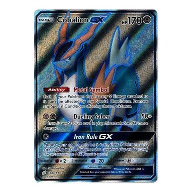 SM Team Up 168/181 Cobalion GX (Full Art)