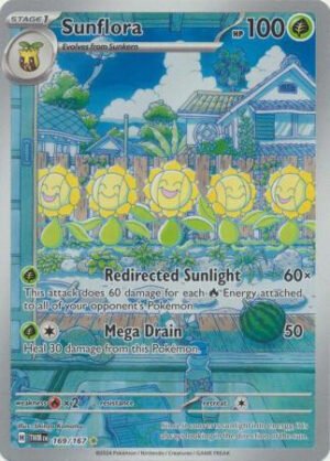 SV Twilight Masquerade 169/167 Sunflora (Illustration Rare)