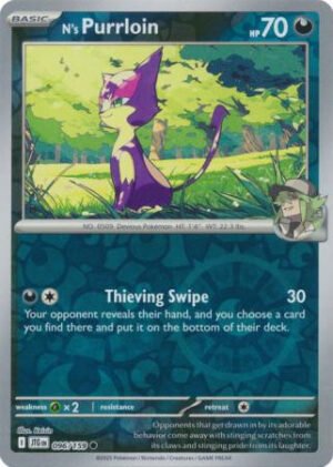 SV Journey Together 096/159 N's Purrloin (Reverse Holo)