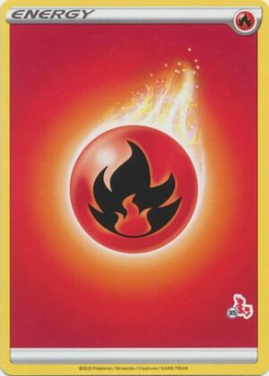 Sword & Shield (Base) EN02 Fire Energy (Cinderace Symbol 35)