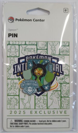 International Championships 2025 Ogerpon Pin Badge
