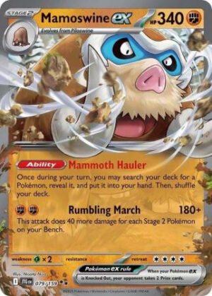 SV Journey Together 079/159 Mamoswine ex (Half Art)