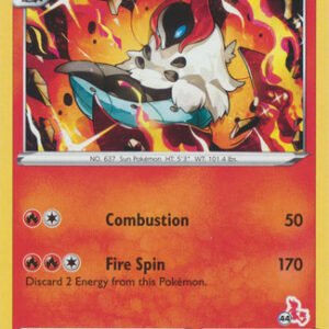 Chilling Reign 024/198 Volcarona (Cinderace Symbol 44)