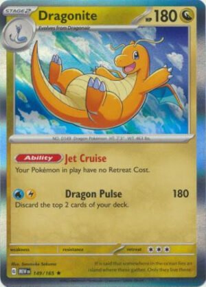 Scarlet & Violet 151 149/165 Dragonite (Holo)