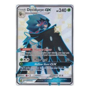 SM Guardians Rising SV47/SV94 Decidueye GX (Hidden Fates Shiny Vault Full Art)