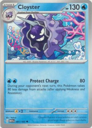 Scarlet & Violet 151 091/165 Cloyster