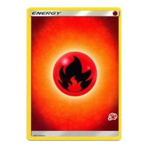 Sun and Moon (Base Set) EN2 Fire Energy (Charizard Symbol 8)