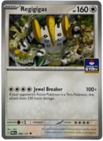 SV Prismatic Evolutions 086/131 Regigigas (TCG Gym Stamp Non-Holo)