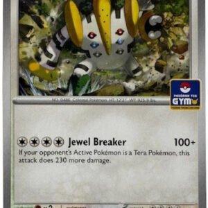 SV Prismatic Evolutions 086/131 Regigigas (TCG Gym Stamp Non-Holo)
