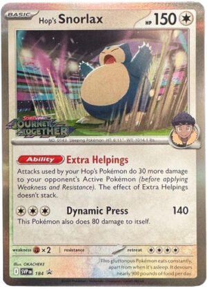 Scarlet & Violet Promo SVP184 Hop's Snorlax