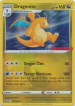 SWSH Silver Tempest 131/195 Dragonite (Holo GameStop Stamp)