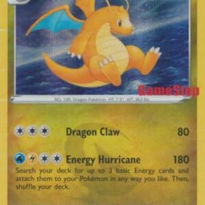 SWSH Silver Tempest 131/195 Dragonite (Holo GameStop Stamp)