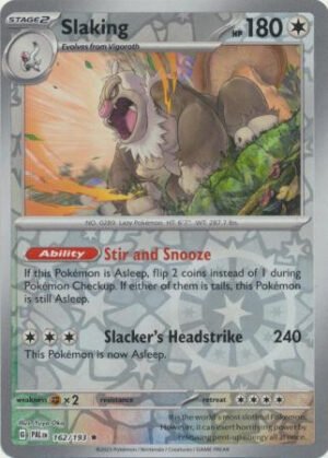 SV Paldea Evolved 162/193 Slaking (Reverse Holo)