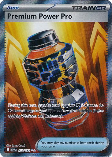 Mega Evolution 174/132 Premium Power Pro (Full Art)
