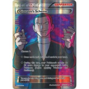 XY Break Through 162/162 Giovanni's Scheme (Full Art)