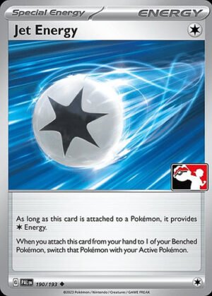 SV Paldea Evolved 190/193 Jet Energy (Prize Pack League Promo Non-Holo)