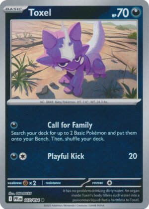 ME Phantasmal Flames 067/094 Toxel (Reverse Holo)