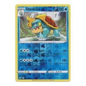 Sword & Shield (Base) 061/202 Drednaw (Reverse Holo)