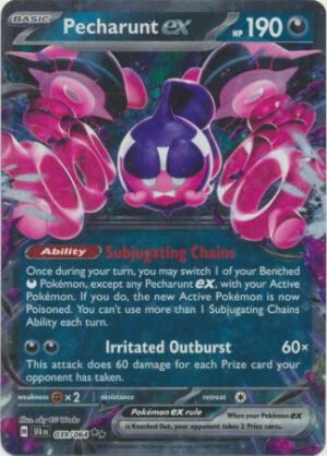 SV Shrouded Fable 039/064 Pecharunt ex (Half Art)