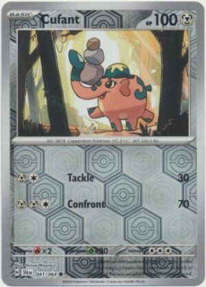 SV Shrouded Fable 041/064 Cufant (Reverse Holo)